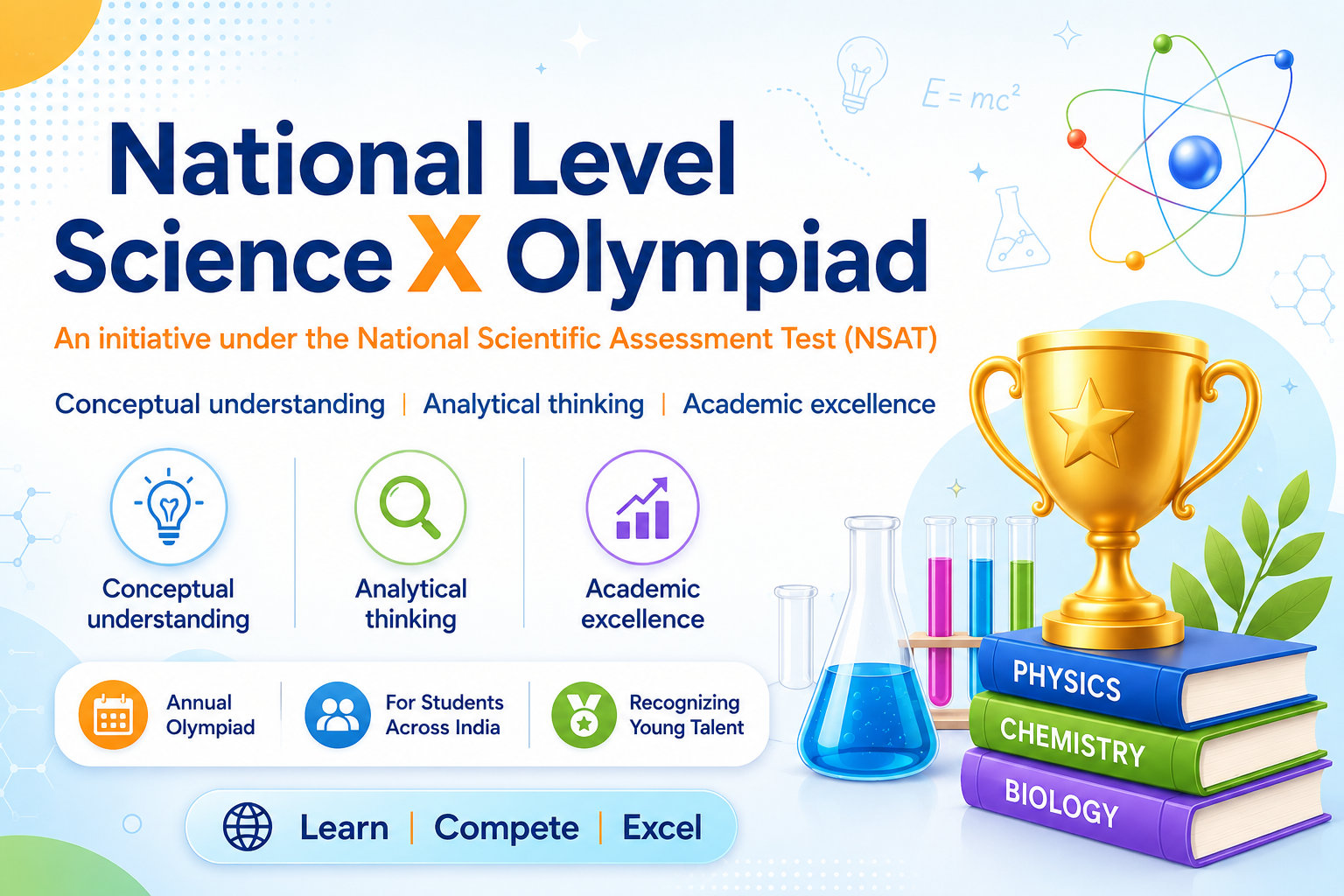 National Level ScienceX Olympiads | NSAT